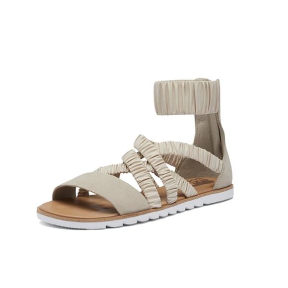 Sorel Women's Sandals in Cream and Tan - Picture 1 of 12